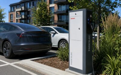 Borne de recharge partagée en copropriété : fonctionnement, prix et aides ADVENIR 2026