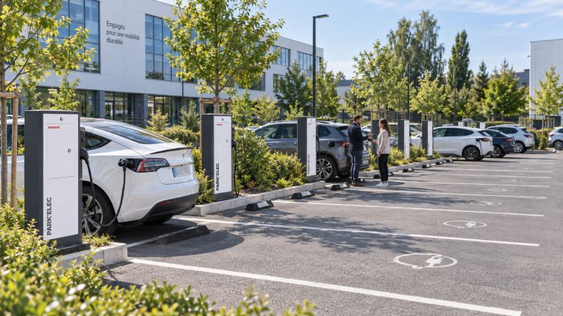 Combien de bornes installer sur un parking d’entreprise ?