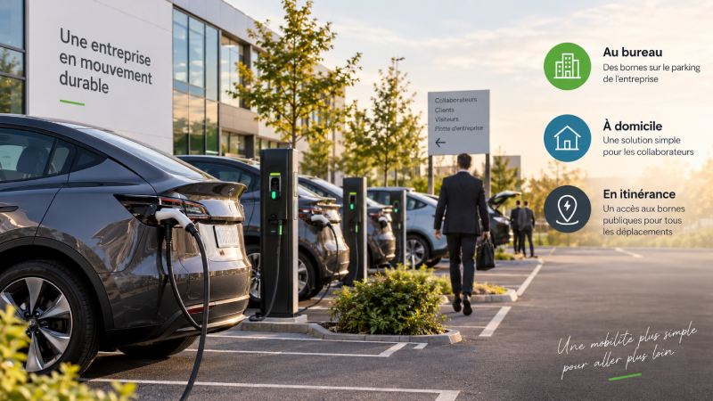 Recharge des véhicules de fonction au travail : comment l’organiser ?